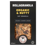 Rollagranola Organic and Nutty Oat Granola   400g GOODS M&S   