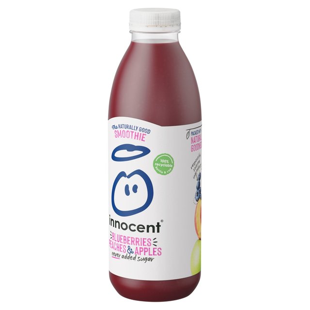 Innocent Blueberry Peach & Apple Smoothie   750ml GOODS M&S   