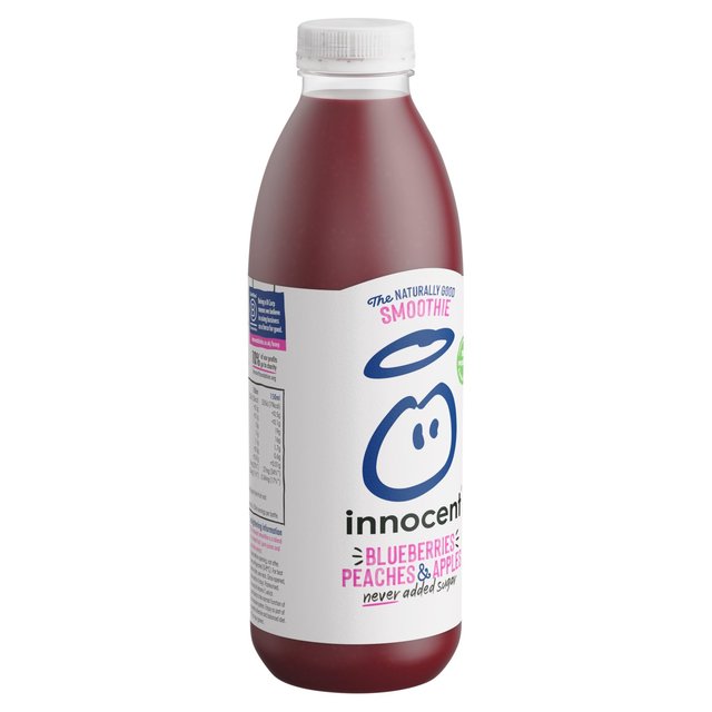 Innocent Blueberry Peach & Apple Smoothie   750ml GOODS M&S   