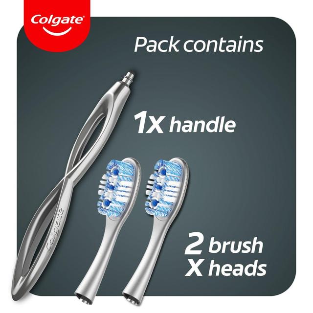 Colgate Link Whitening Medium Replaceable Head Toothbrush Starter Kit GOODS M&S   