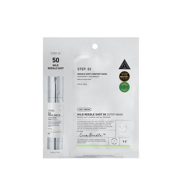 VT Mild Reedle Shot 50 2-step mask (British brand)