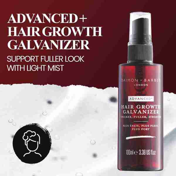 Daimon Barber hair growth galvanizer spray 100ml (British brand)