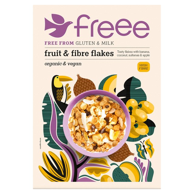 Freee Organic Gluten Free Fruit and Fibre Flakes   375g GOODS M&S   