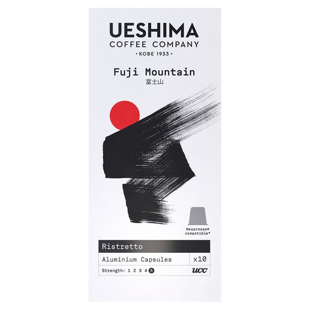 Ueshima Fuji Mountain Nespresso Compatible Capsules   10 per pack