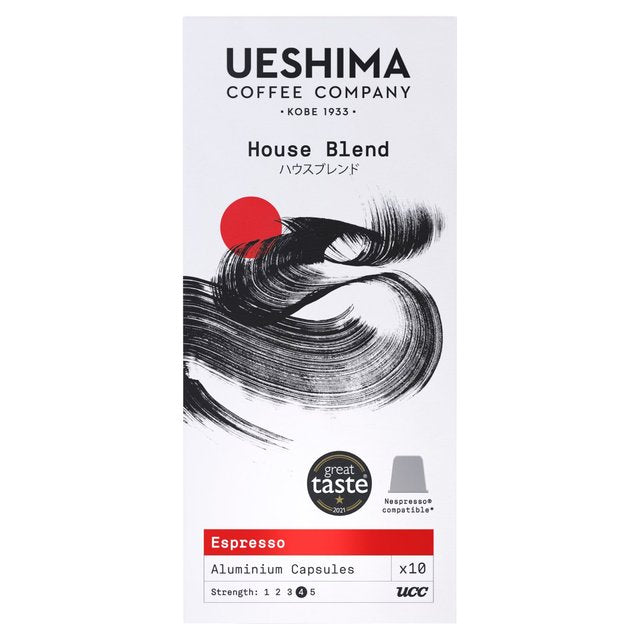 Ueshima House Blend Nespresso Compatible Capsules   10 per pack GOODS M&S   