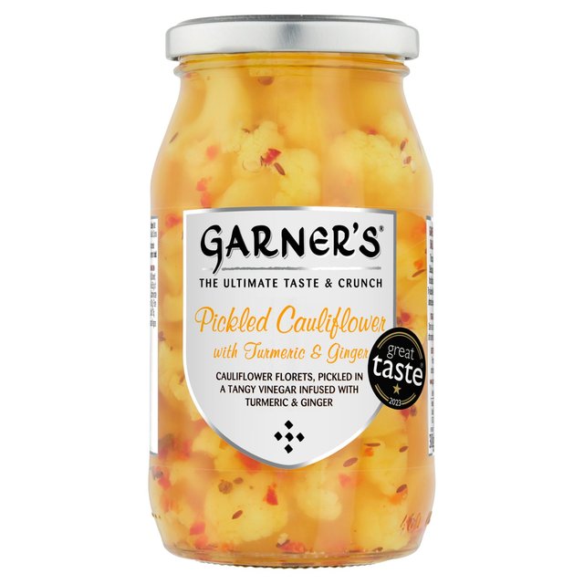 Garners Pickled Cauliflower with Ginger & Turmeric   430g GOODS M&S   