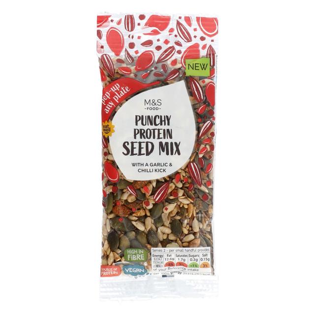 M&S Protein Seed Mix with Garlic & Chilli Seasoning   50g