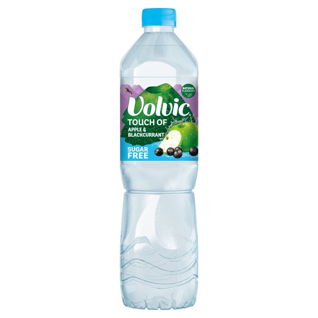 Volvic Touch of Fruit Sugar Free Apple & Blackcurrant   1.5L GOODS M&S   