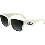 Karl Lagerfeld KL6161S grey sunglasses 63 105, imported from the UK