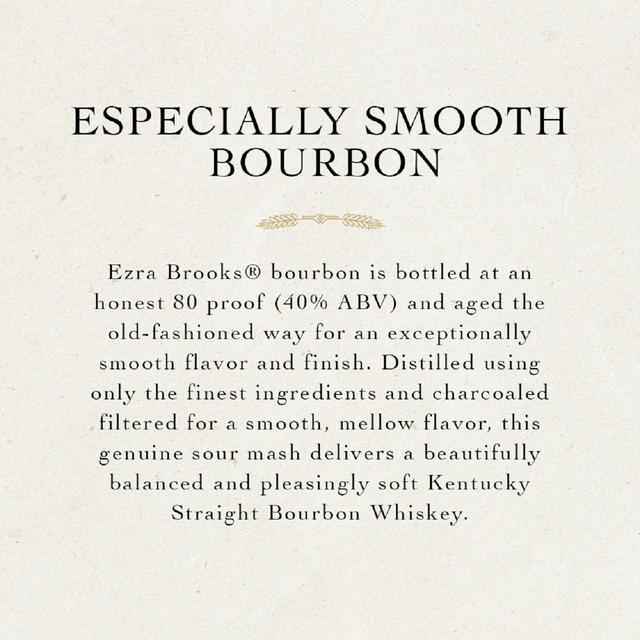 Ezra Brooks Kentucky Straight Bourbon   700ml GOODS M&S   