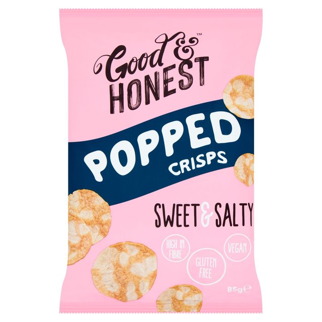 Good & Honest Popped Chips Sweet & Salty   85g GOODS M&S   