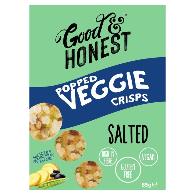 Good & Honest Popped Veggie Soya Pea Salted   85g