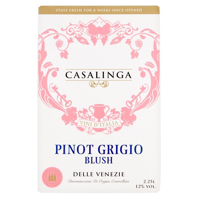 Casalinga Pinot Grigio Blush   2.25L GOODS M&S   