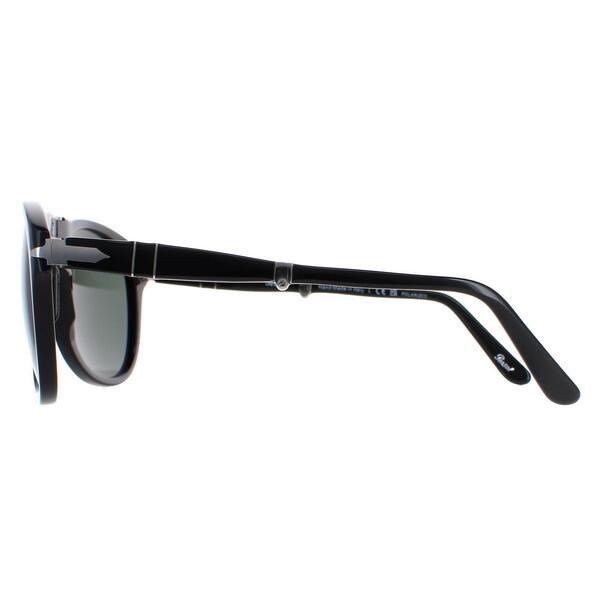 Persol 714 black polarized men's sunglasses, UK version