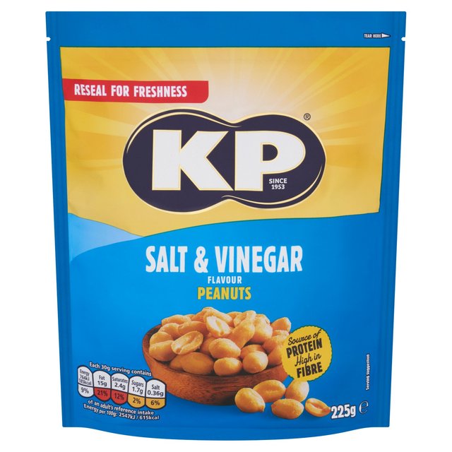 KP Salt & Vinegar Peanuts   225g GOODS M&S   