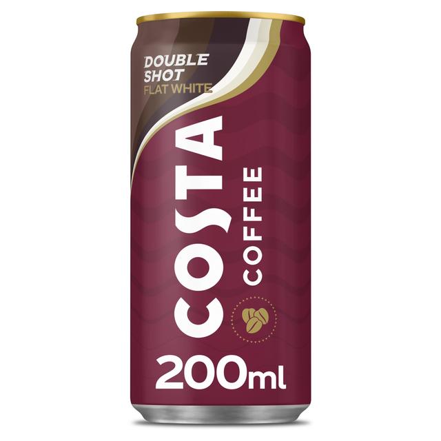 Costa Coffee Flat White Iced Coffee   200ml GOODS M&S   