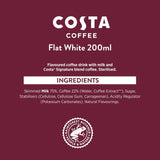 Costa Coffee Flat White Iced Coffee   200ml GOODS M&S   