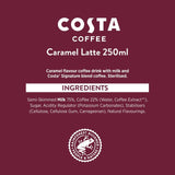 Costa Coffee Caramel Latte Iced Coffee   4 x 250ml GOODS M&S   