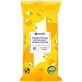 Ocado Antibacterial Multi Surface Citrus Wipes   40 per pack GOODS M&S   