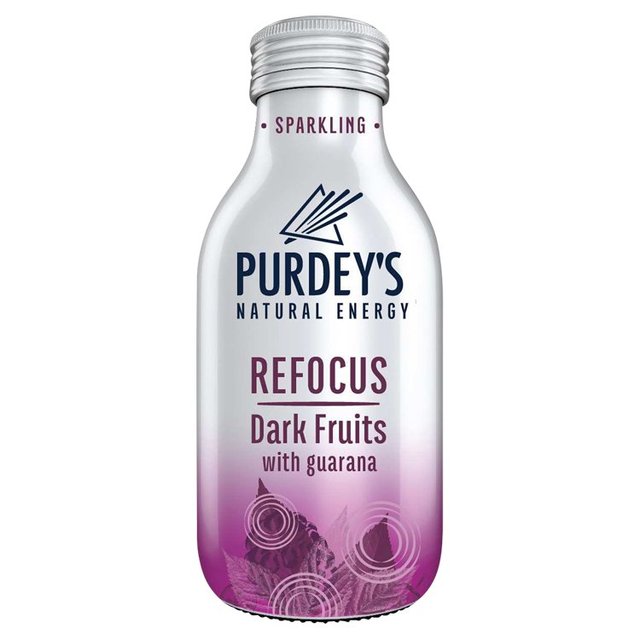 Purdey's Natural Energy Refocus Dark Fruits   330ml