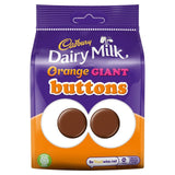 Cadbury Dairy Milk Orange Chocolate Giant Buttons Bag     110g GOODS M&S   