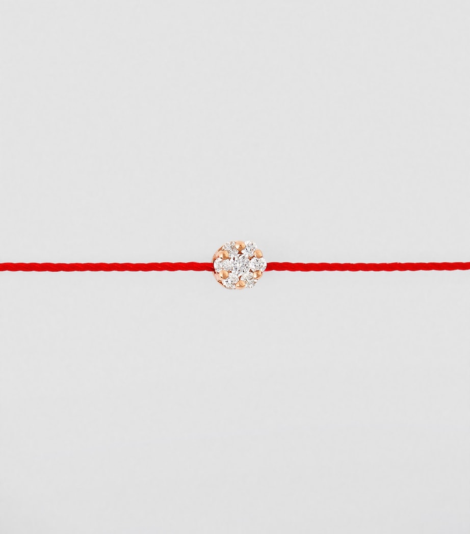 Redline rose gold diamond illusion bracelet (British brand)