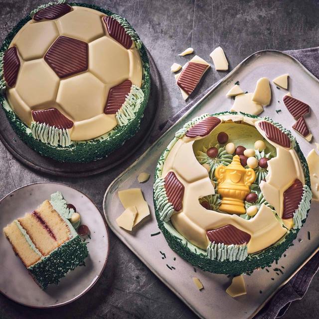 M&amp;S Football Dome Cake   1.1kg