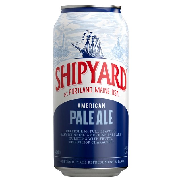 Shipyard American Pale Ale Beer Cans   10 x 440ml