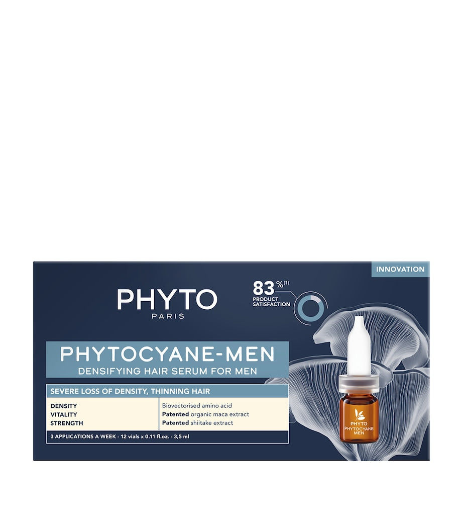 PHYTO Phytocyane-Men densifying hair serum 12x5ml - British product