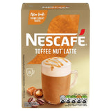 Nescafe Gold Toffee Nut Latte Sachets   8 per pack GOODS M&S   