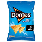 Doritos Cool Original Tortilla Chips Multipack Crisps   5 per pack GOODS M&S   