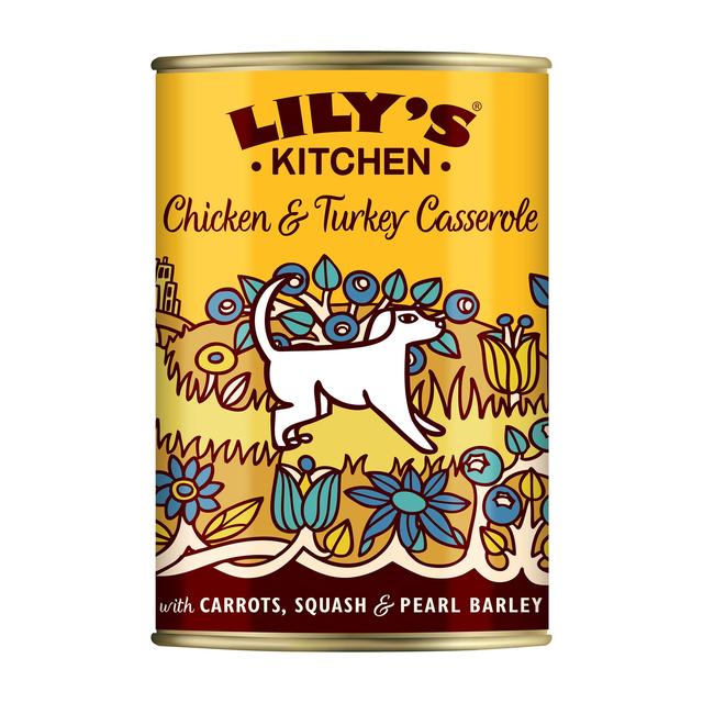 Lily's Kitchen Chicken & Turkey Casserole for Dogs   400g GOODS M&S   