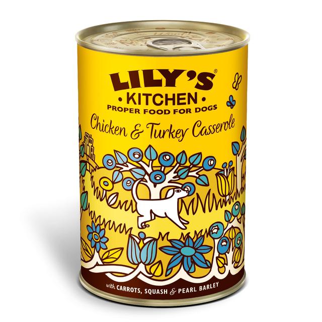 Lily's Kitchen Chicken & Turkey Casserole for Dogs   400g GOODS M&S   