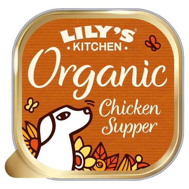 Lily's Kitchen Organic Chicken & Spelt Supper for Dogs   150g GOODS M&S   