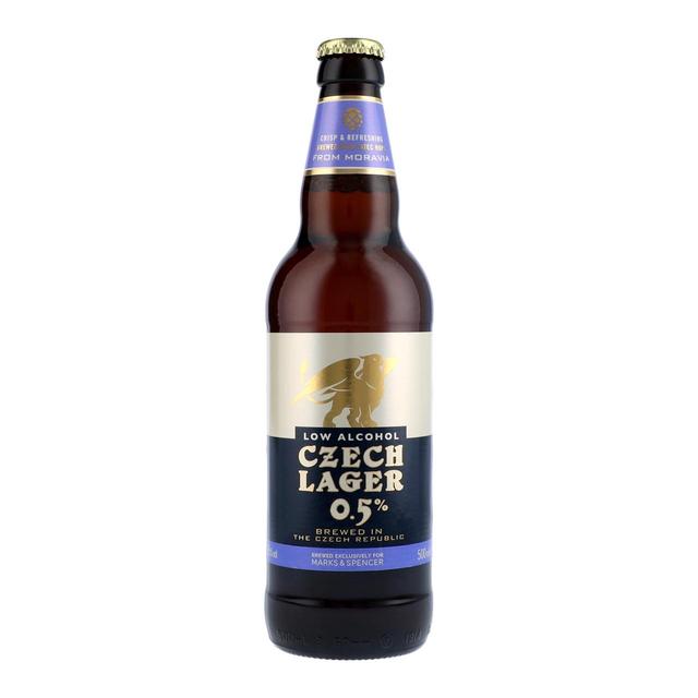 M&S Low Alcohol Czech Lager   500ml GOODS M&S   