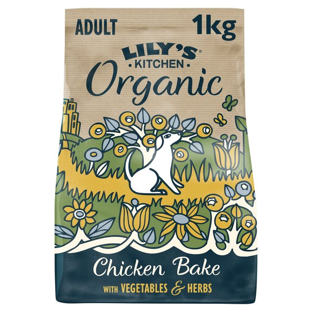 Lily's Kitchen Dog Organic Chicken Bake Adult Dry Food   1kg GOODS M&S   