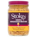 Stokes Cider & Horseradish Mustard   185g GOODS M&S   