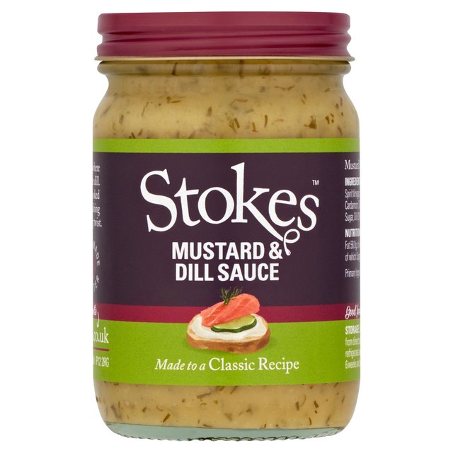 Stokes Mustard & Dill Sauce   165g