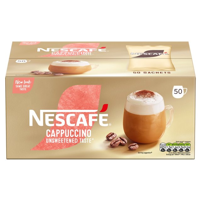 Nescafe Gold Cappuccino Sachets   50 per pack