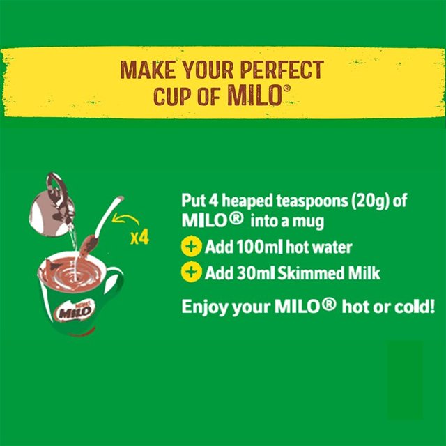 Milo Malted Milk Drink    400g GOODS M&S   