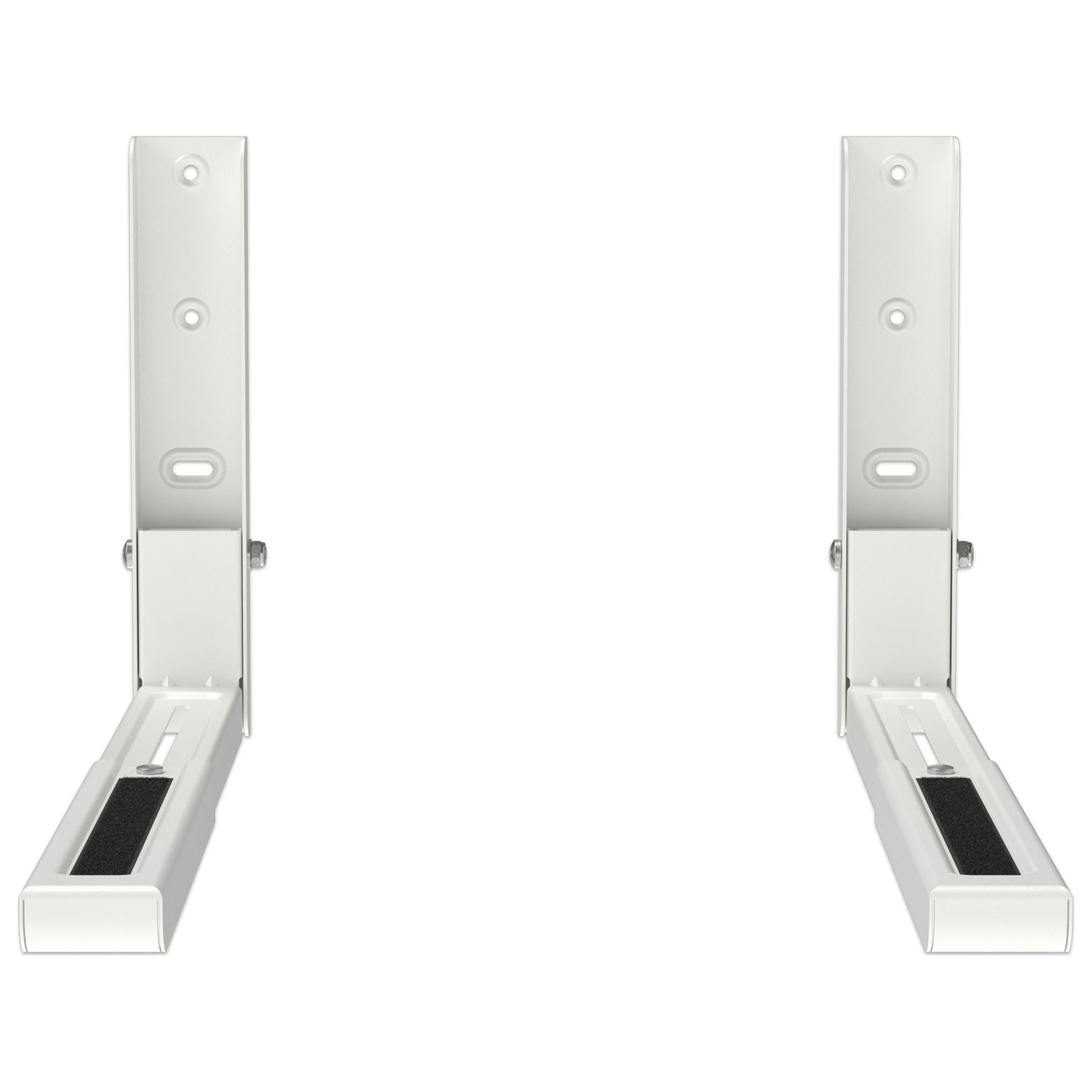 AVF universal microwave wall bracket in white finish - British product