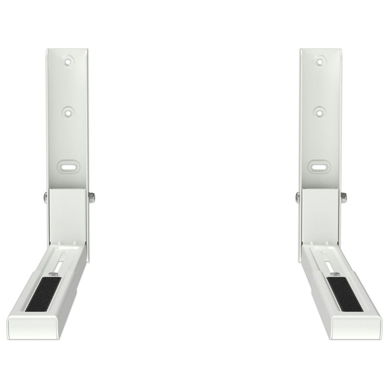 AVF universal microwave wall bracket in white finish - British product