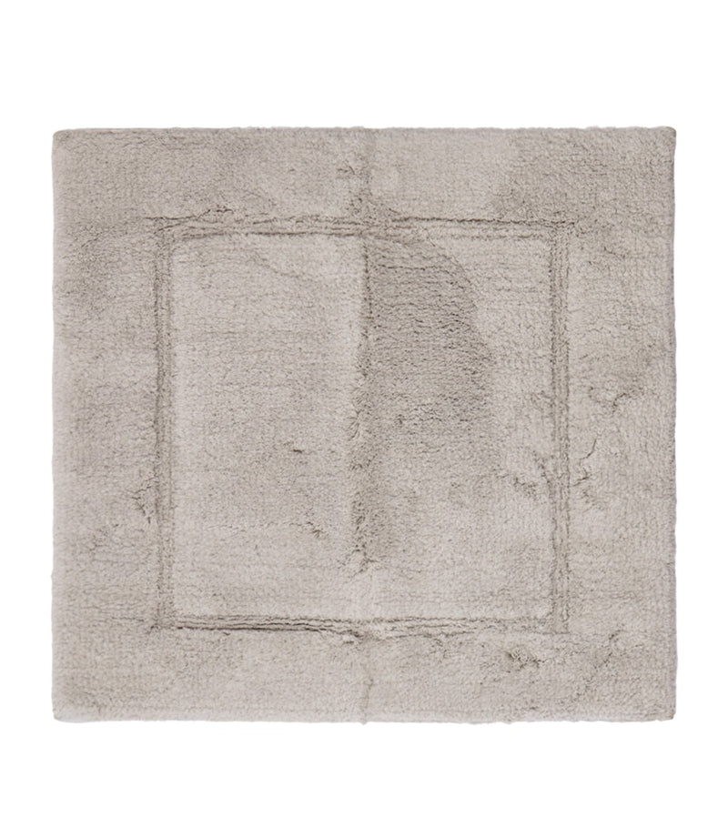 Yves Delorme Prestige square bath mat 60cm x 60cm (British brand)