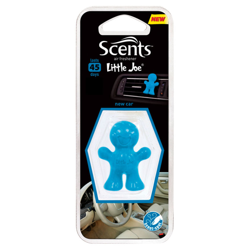 Little Joe Scents Air Freshener Blue New Car General Household ASDA   