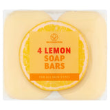 Sainsbury's The Collection Lemon Soap Bars 4x125g GOODS Sainsburys   