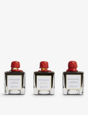 Giuseppe Giusti balsamic vinegar gift set of three (British brand)