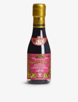 Giuseppe Giusti raspberry balsamic vinegar 100ml, imported from the UK