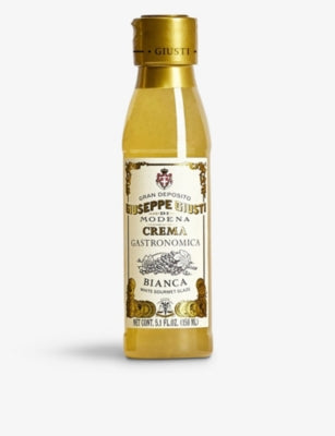 Giusti white balsamic crema glaze 150ml (British brand)