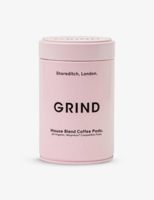 Grind House Blend coffee pods box of 20, UK version