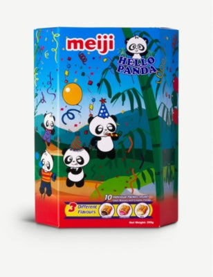 Hello Panda assorted flavoured biscuits 350g - British product